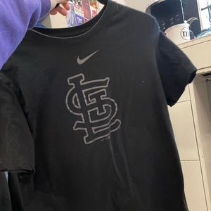 cardinals black tshirt